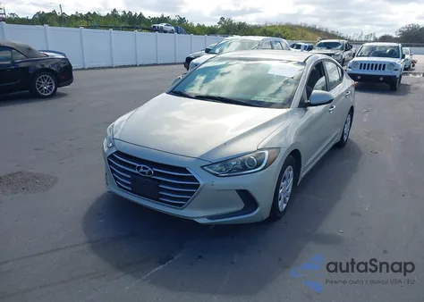 2017 Hyundai Elantra Se из США, поврежденный, VIN 5NPD74LF8HH140672